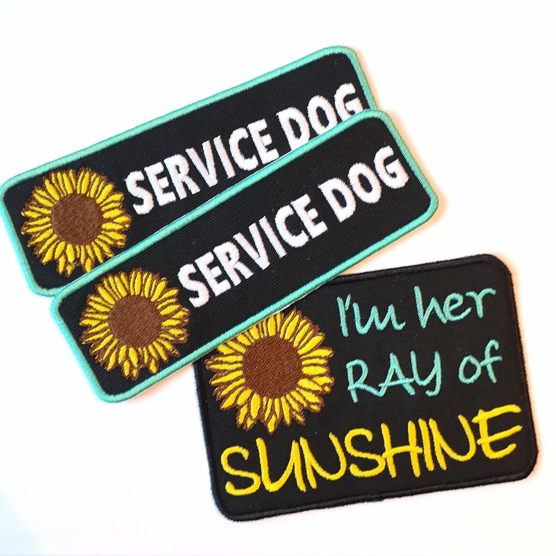 New patches for my service dog vest! - Blogger Dog Buffy