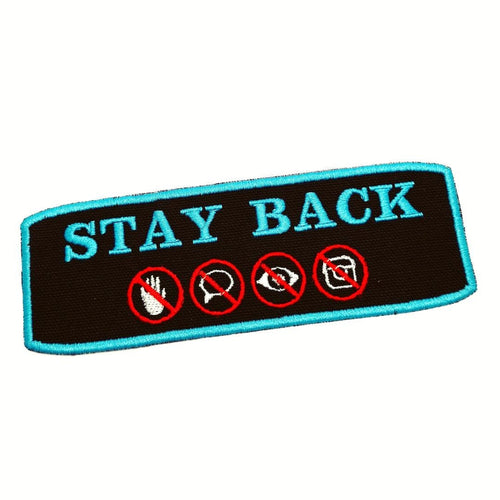 STAY BACK Patch / Service Dog